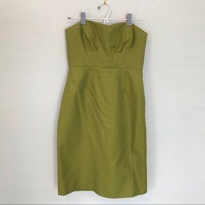 J Crew Cotton Strapless Dress